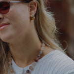 Lavender & Grace Dune Beaded Necklace
