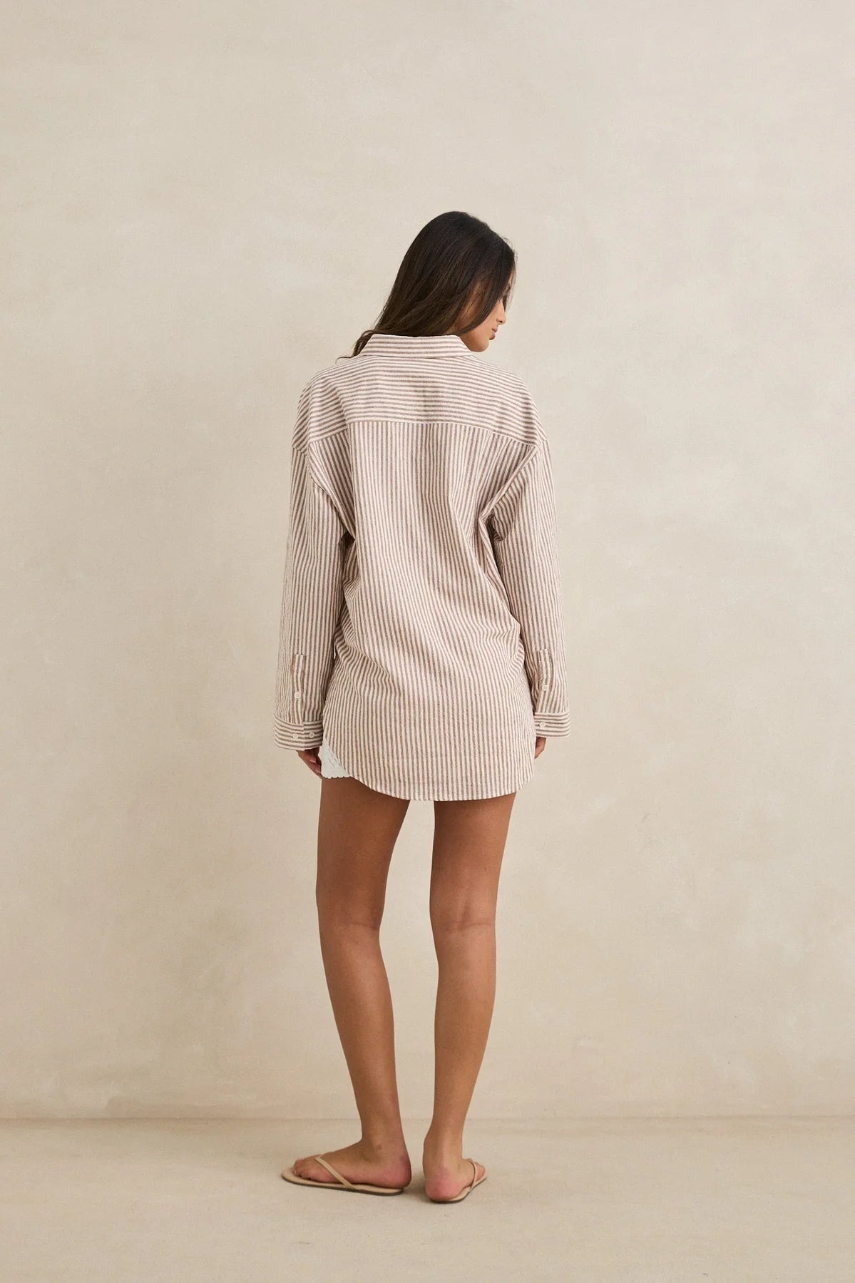 Rhythm Valley Stripe Oversized Shirt