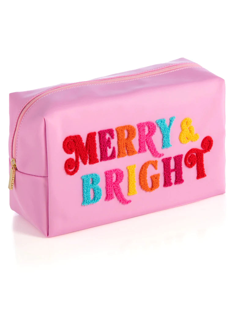 Shiraleah Cara Merry & Bright Cosmetic Pouch