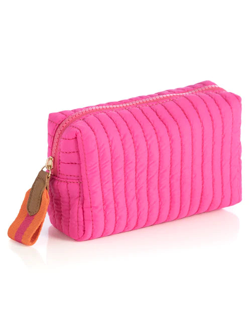 Shiraleah Magenta Small Ezra Cosmetic Pouch