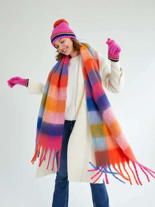 Shiraleah Magenta Ronen Touchscreen Gloves