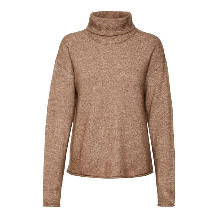 Vero Moda Brown Lentil Kaden Sweater