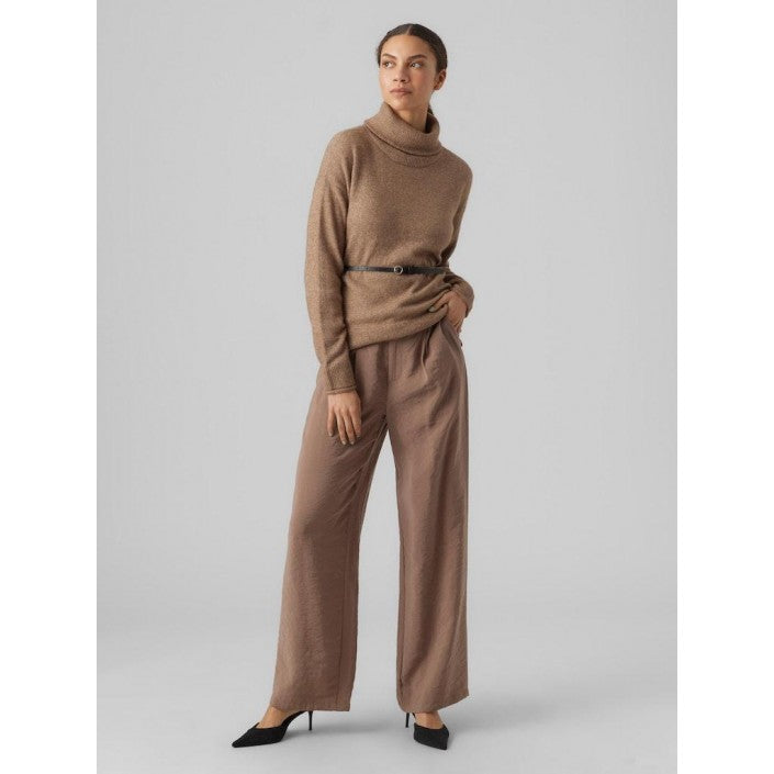 Vero Moda Brown Lentil Kaden Sweater