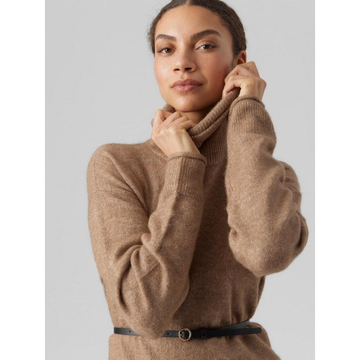 Vero Moda Brown Lentil Kaden Sweater