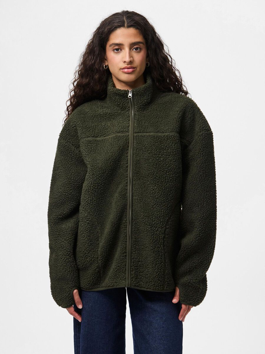 Pieces Sadia Teddy Jacket