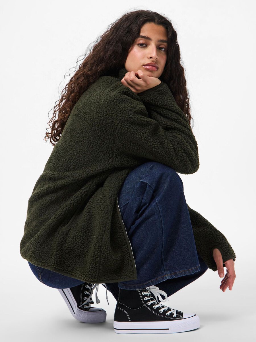 Pieces Sadia Teddy Jacket