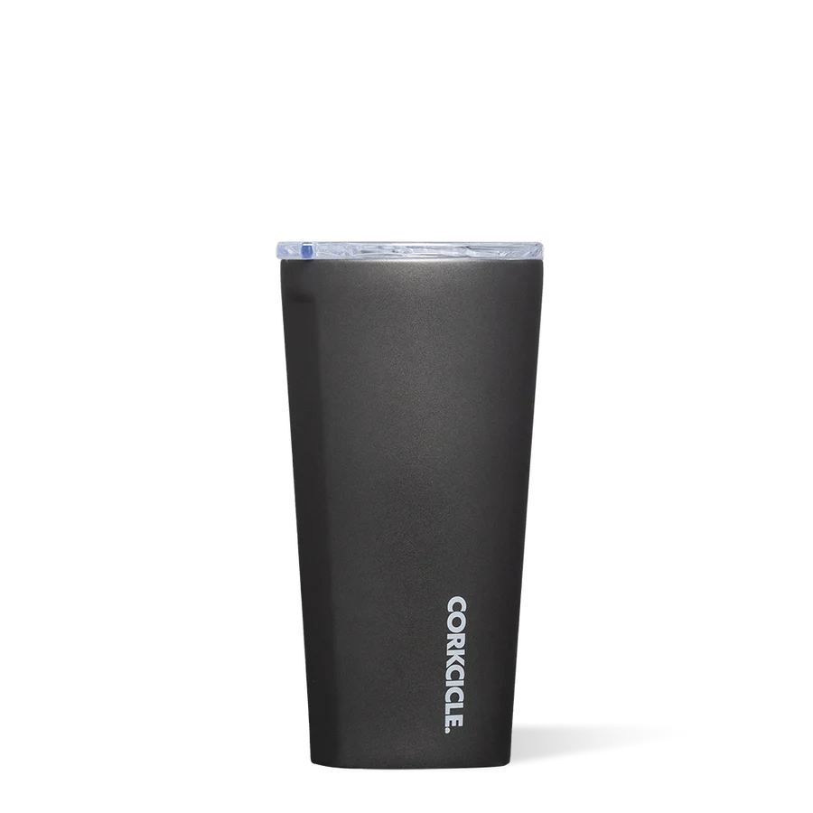 Corkcicle 16oz Ceramic Slate/ Grey Pure Taste Tumbler