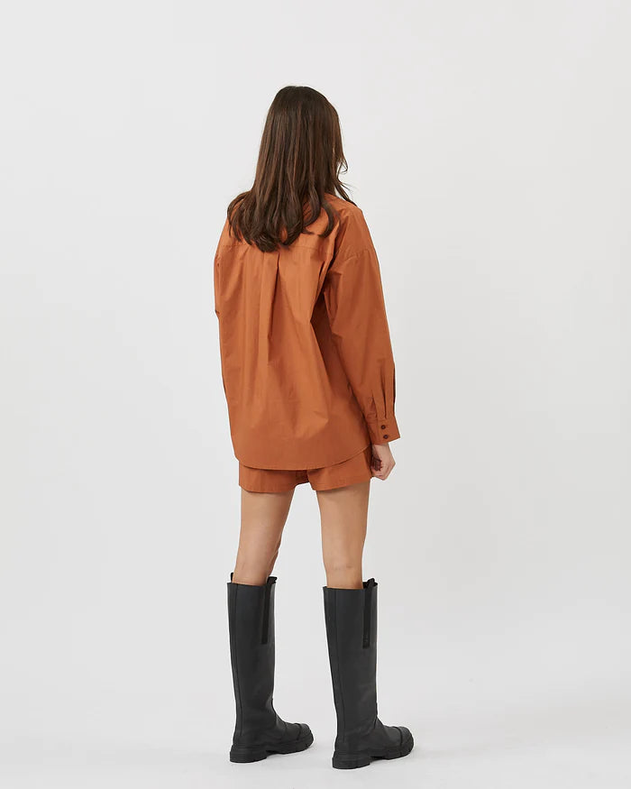 Minimum Roasted Pecan Luccalis Long Sleeve