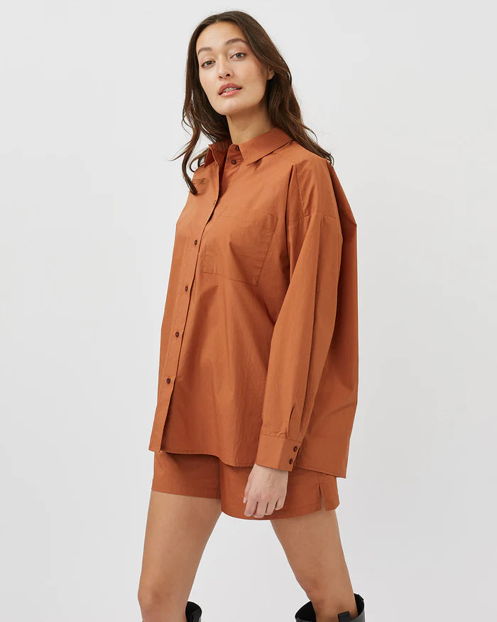 Minimum Roasted Pecan Luccalis Long Sleeve