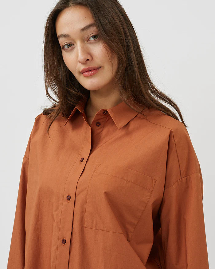 Minimum Roasted Pecan Luccalis Long Sleeve