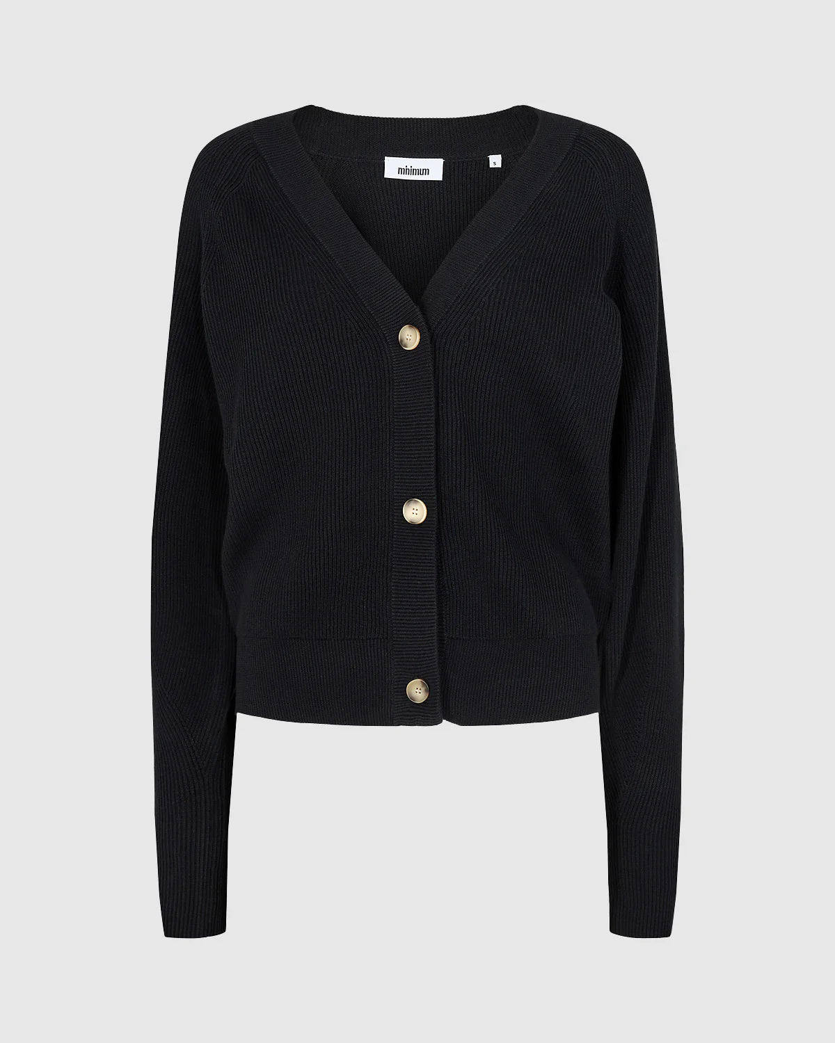 Minimum Black Cardine Cardigan