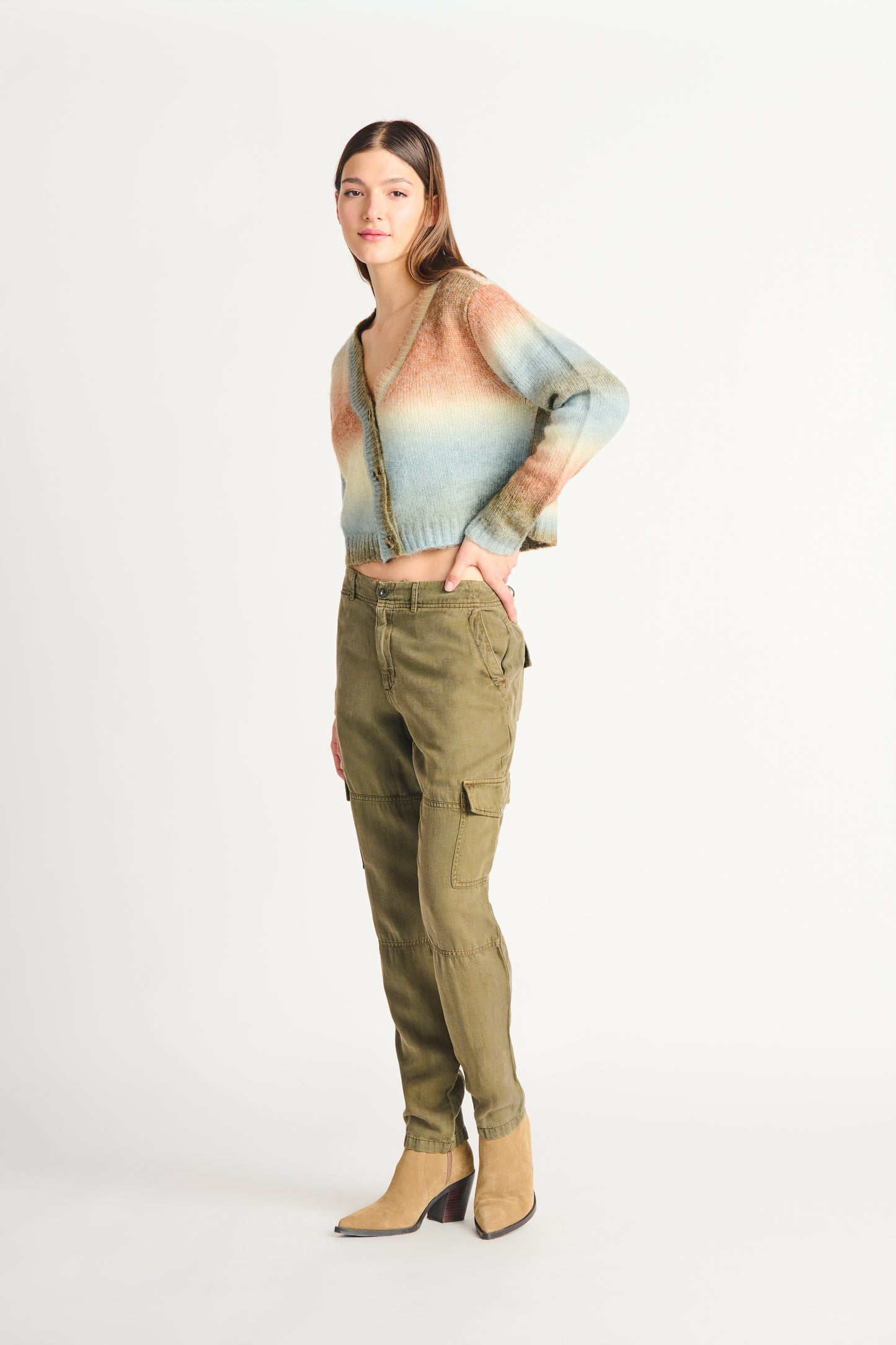 Dex Tencel Straight Leg Cargo Pant
