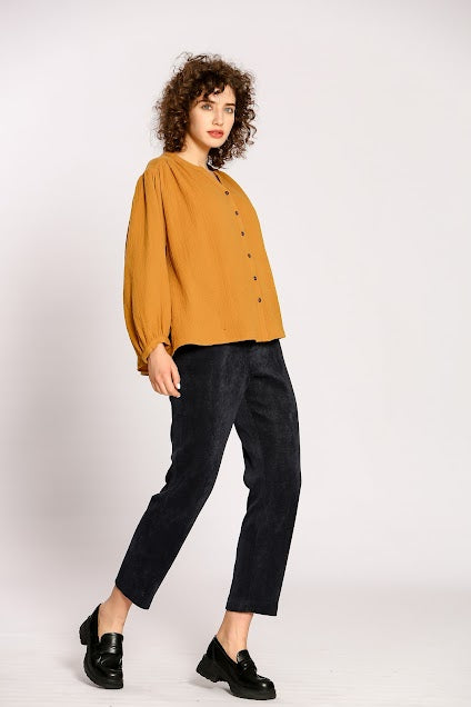 The Korner 8104 Yellow Blouse