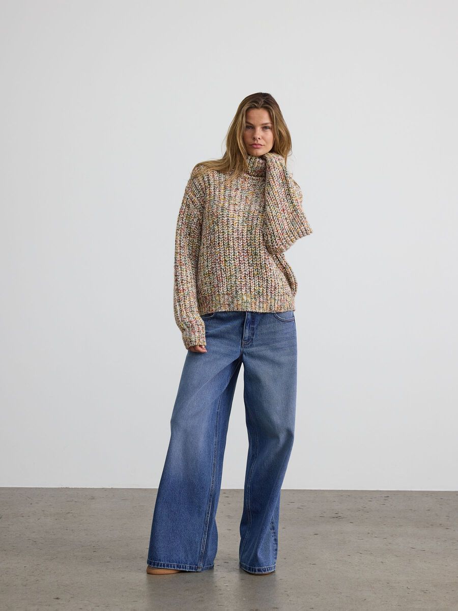 Noisy May Marney High Neck Sweater