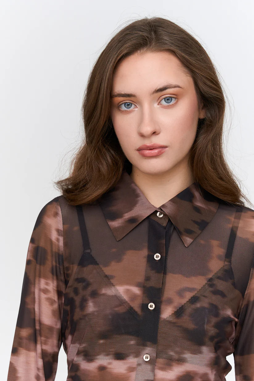 24COLOURS Patterned Shirt 30482