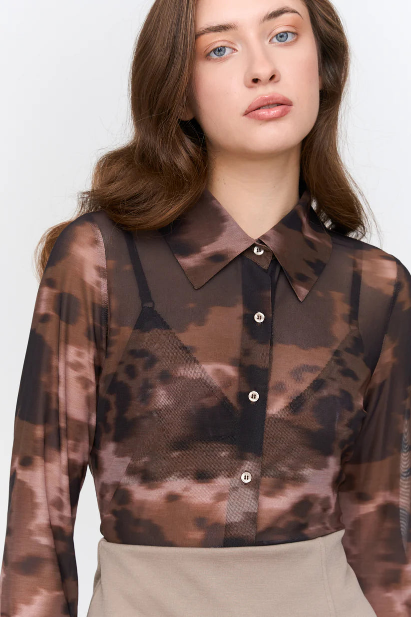 24COLOURS Patterned Shirt 30482