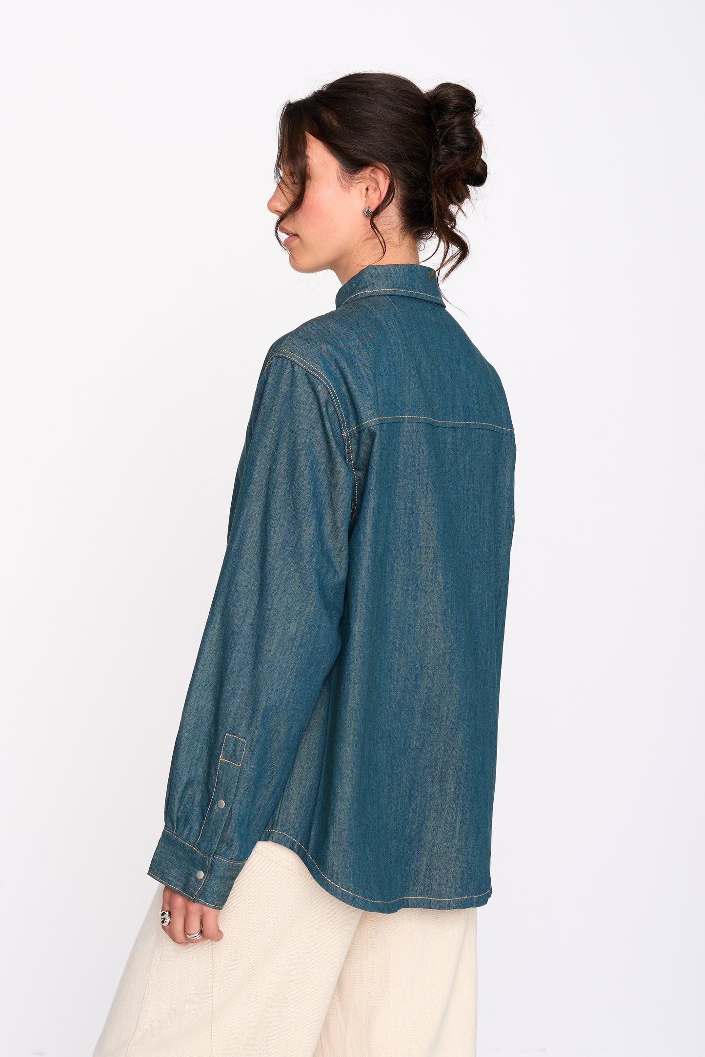 24COLOURS 30500 Blue Shirt