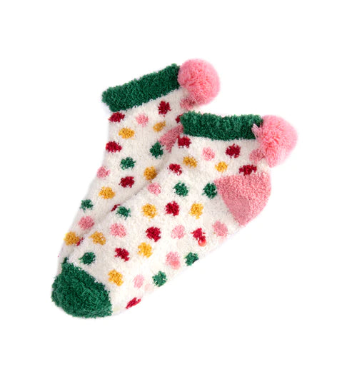 Shiraleah Fi Dot Plush Socks