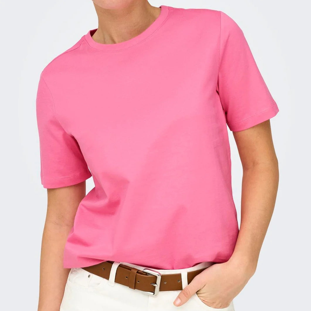ONLY Sachet Pink Freja Luxe Tee