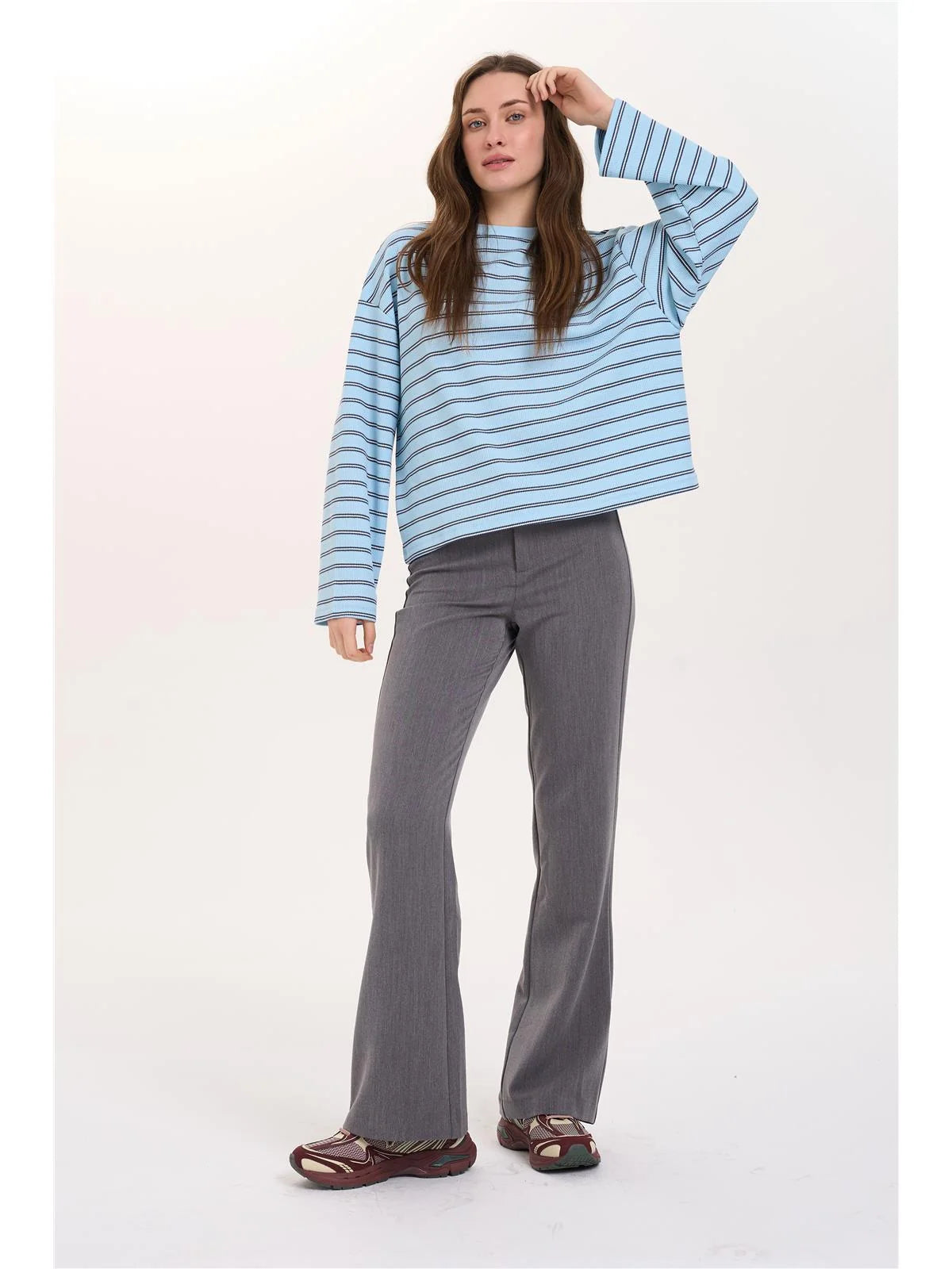 24COLOURS 50860A Blue Thermal Long Sleeve