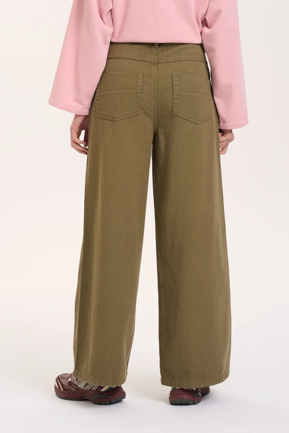 24COLOURS 80439A Green Pants
