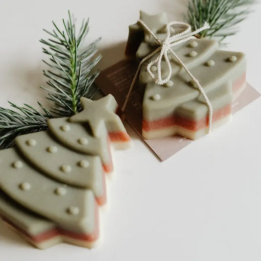 SOAK Bath Co. Evergreen Soap Bar: Holiday Collection