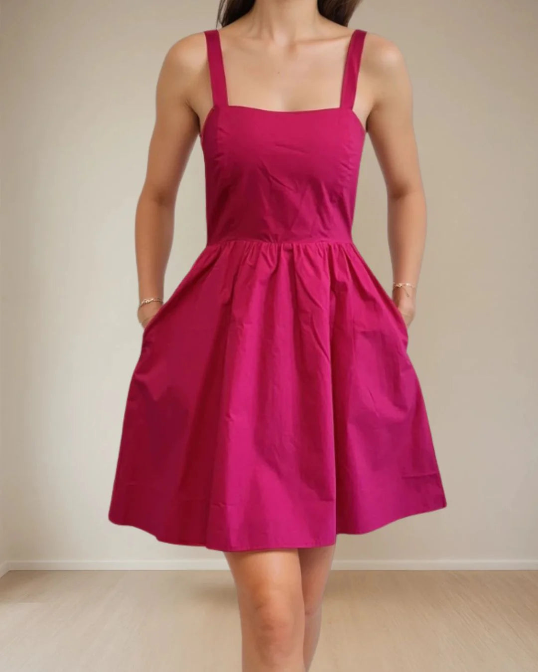 PRIV Nonnie Poplin Cocktail Dress