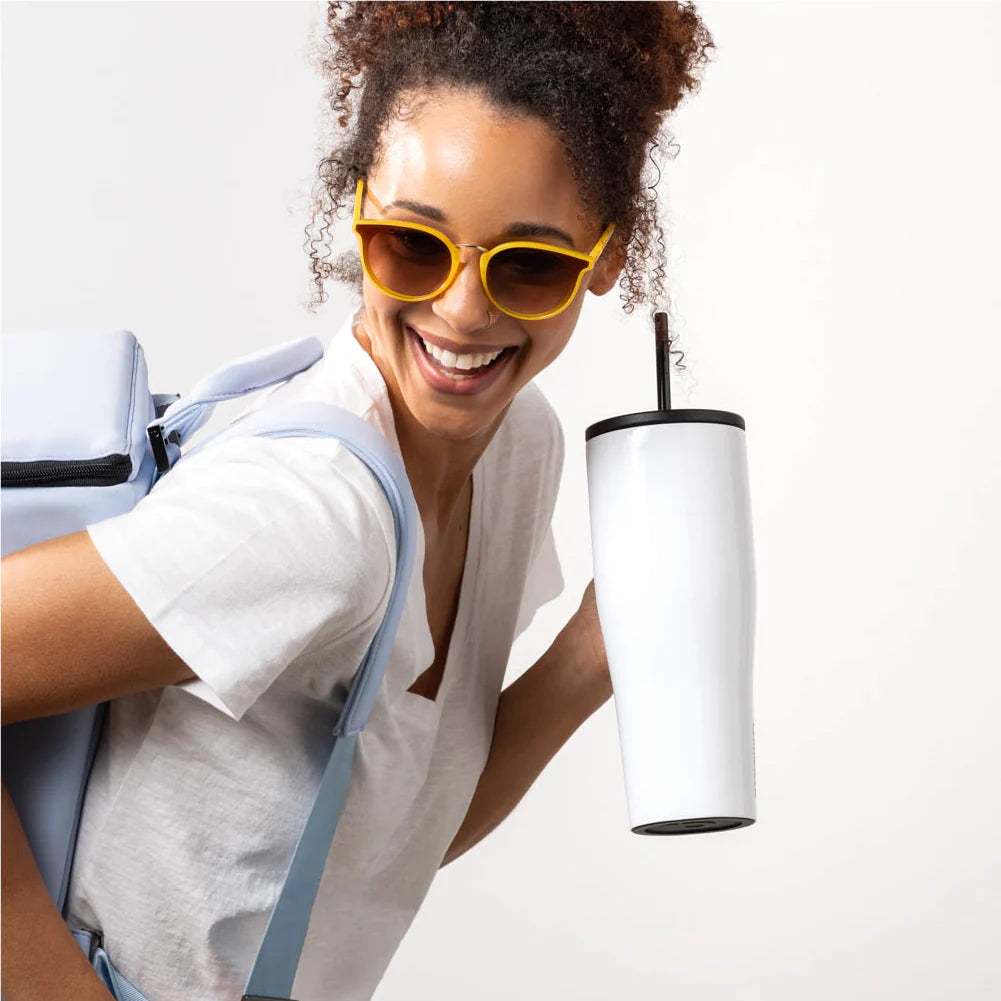 Corkcicle 30oz Gloss White Cold Cup XL