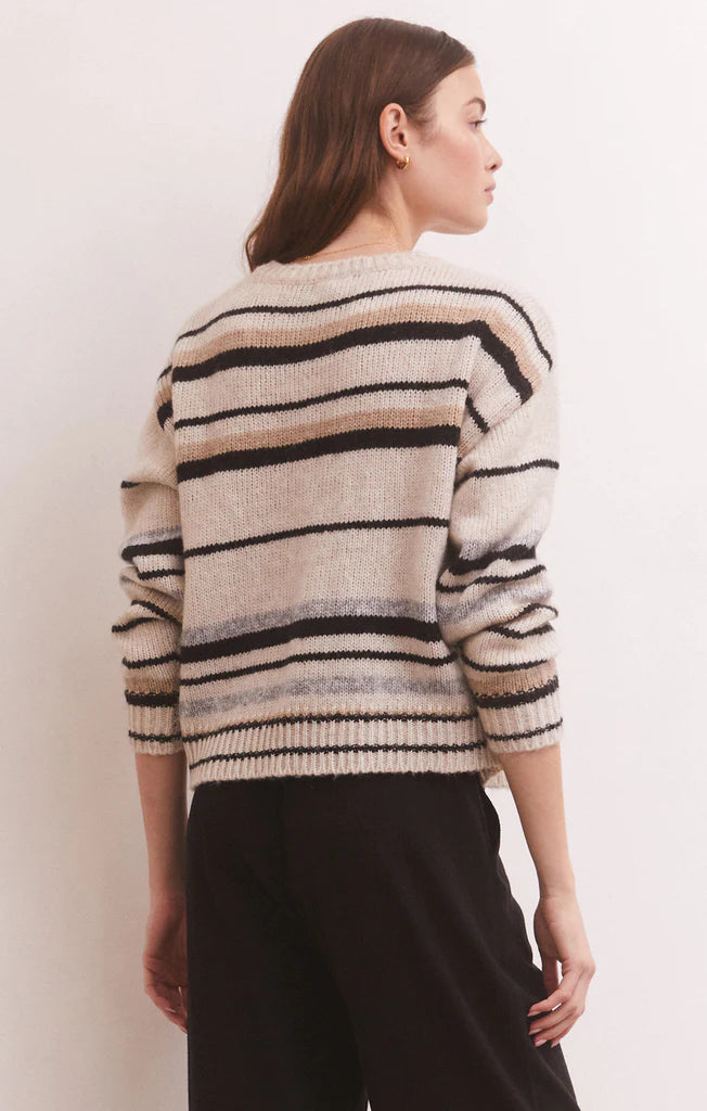 Z Supply Middlefield Stripe Sweater