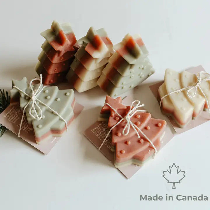 SOAK Bath Co. Evergreen Soap Bar: Holiday Collection