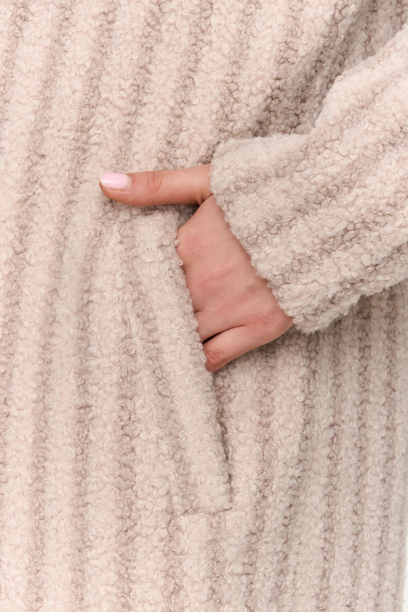 24COLOURS Beige Coat 90509