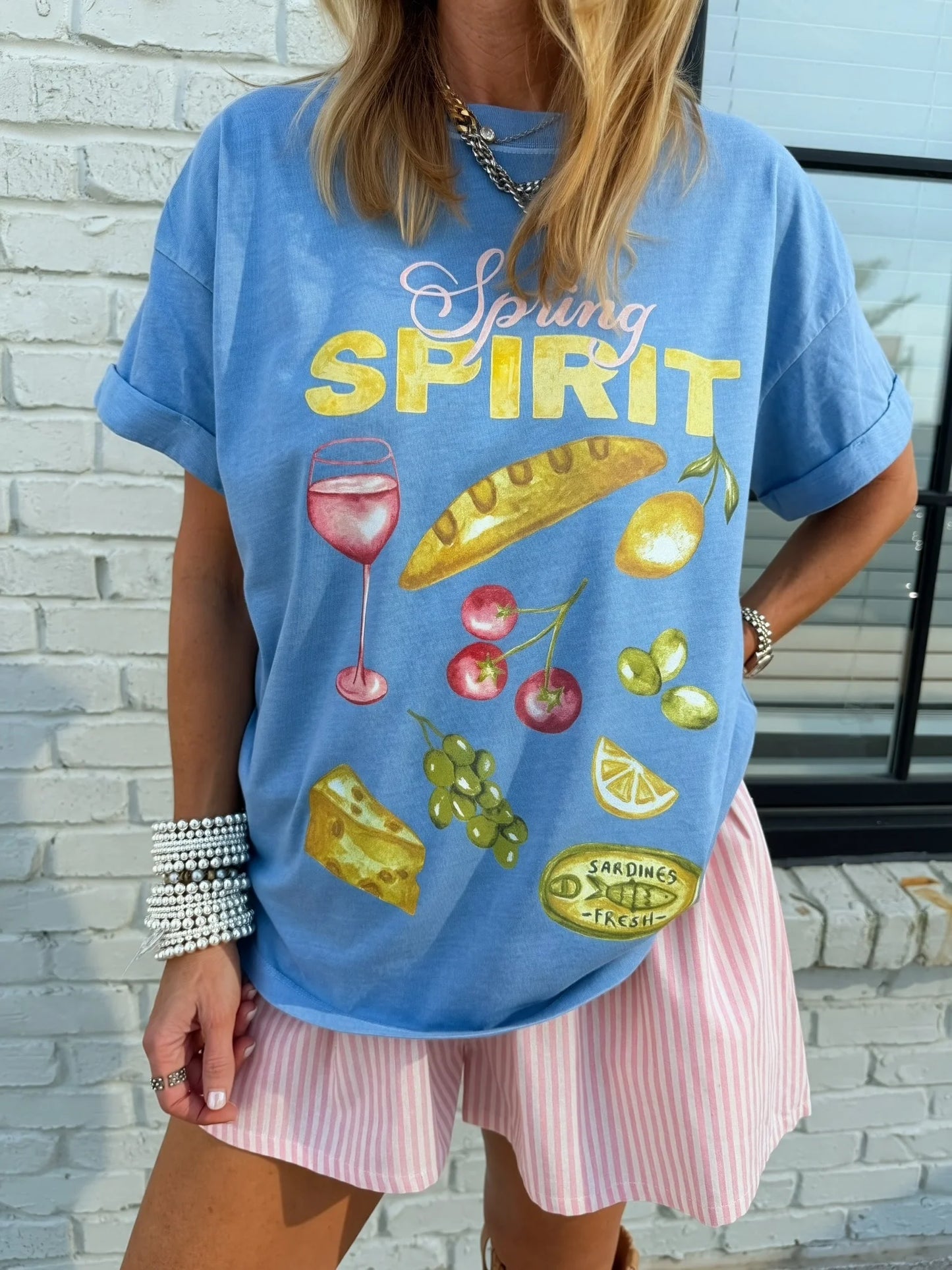 Girl Dangerous Spring Spirit Boyfriend Tee