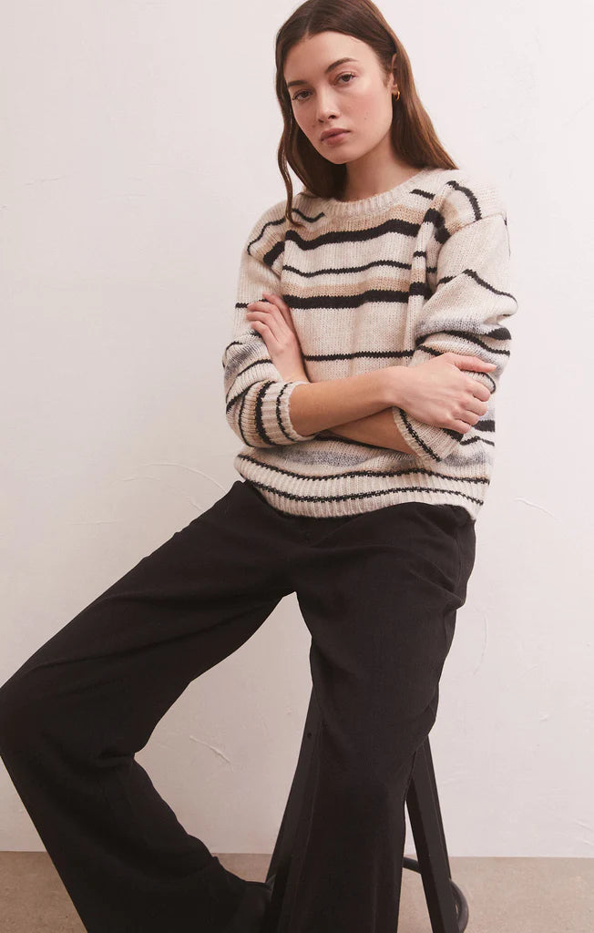 Z Supply Middlefield Stripe Sweater