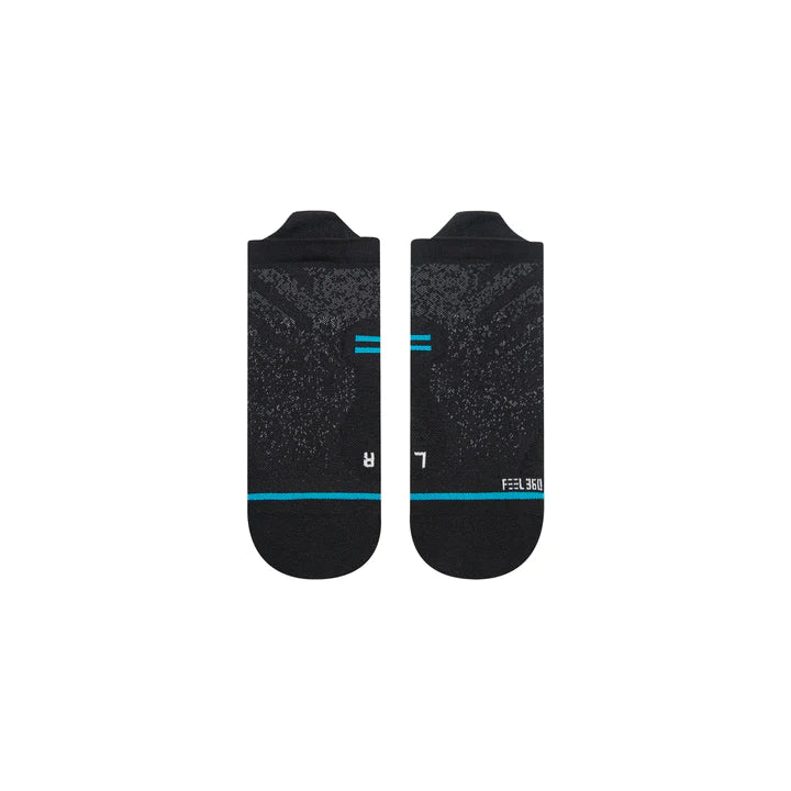 Stance Black Run Light Tab Socks