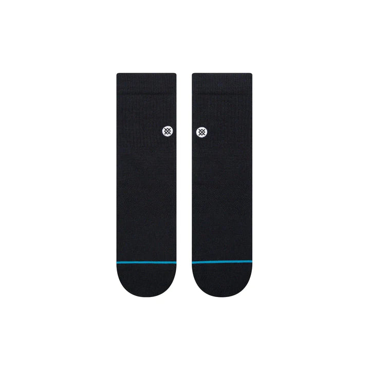 Stance Black Icon Quarter Socks