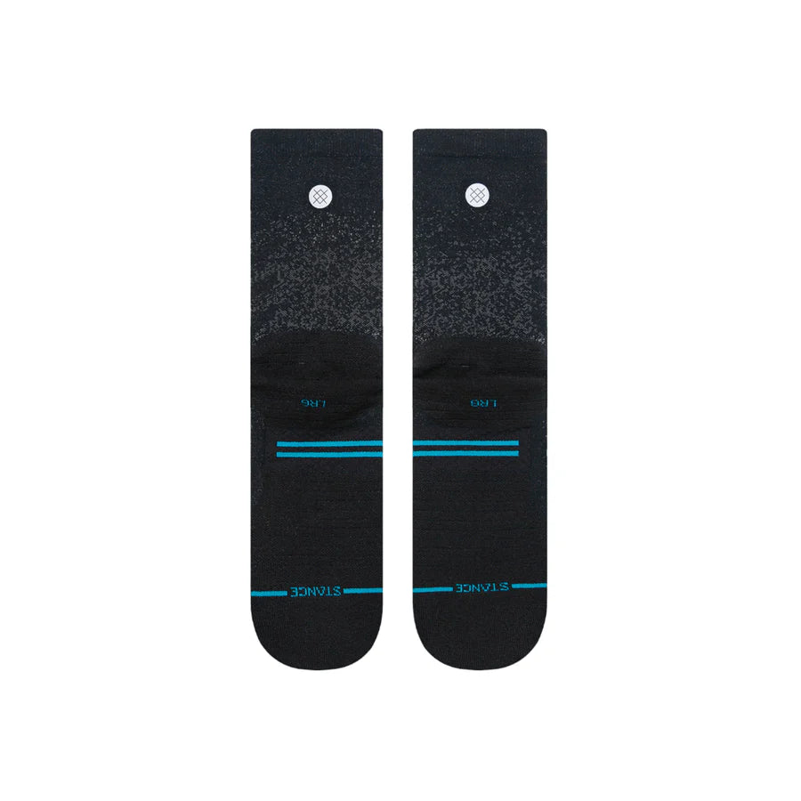 Stance Black Run Light Crew Sock