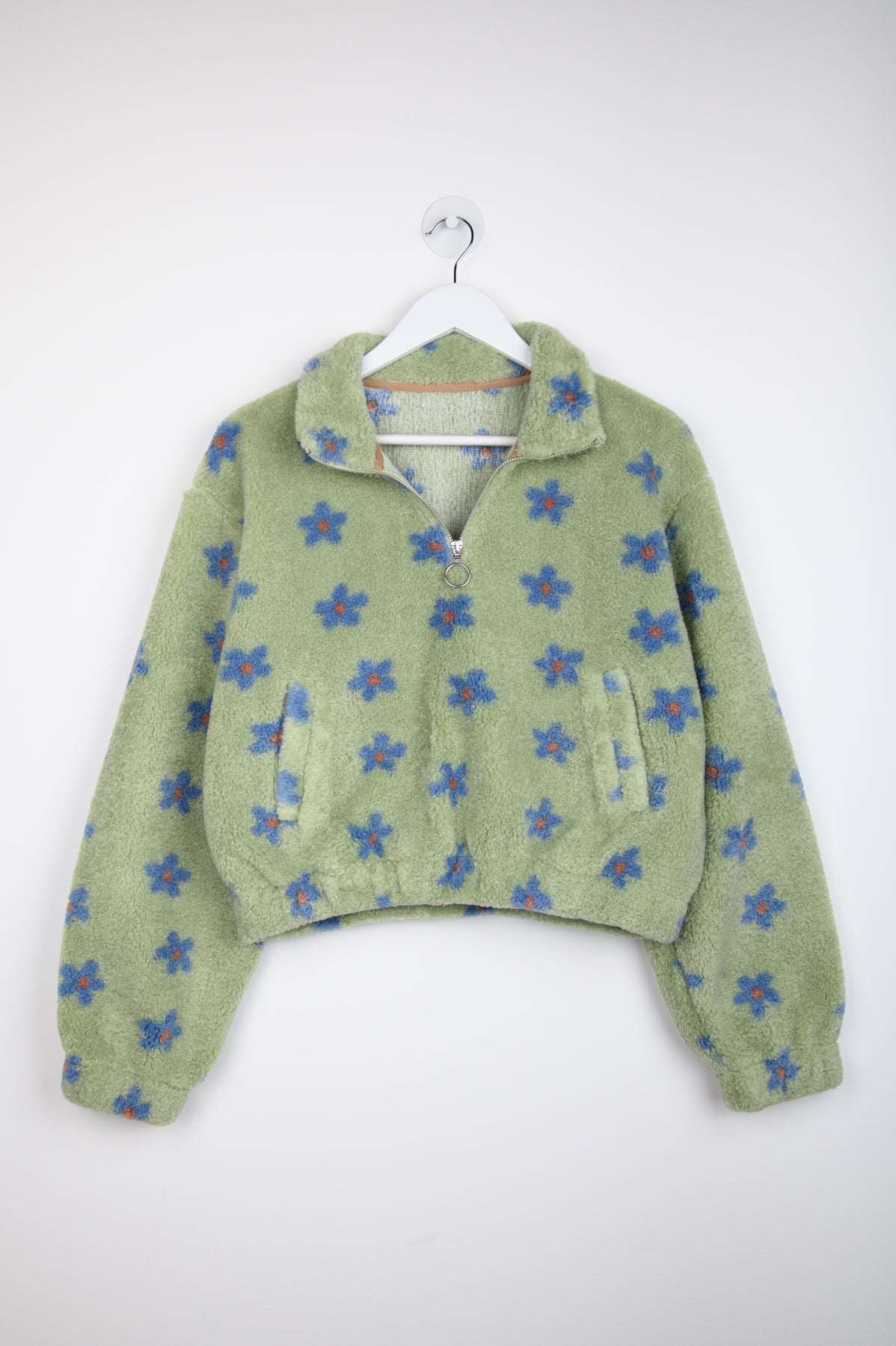 24COLOURS Green Flower Jacket