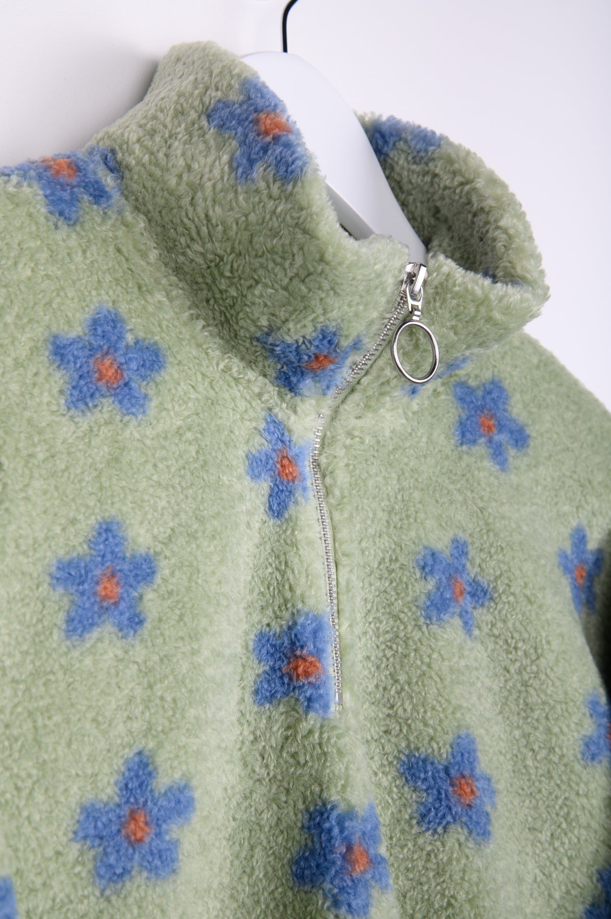 24COLOURS Green Flower Jacket