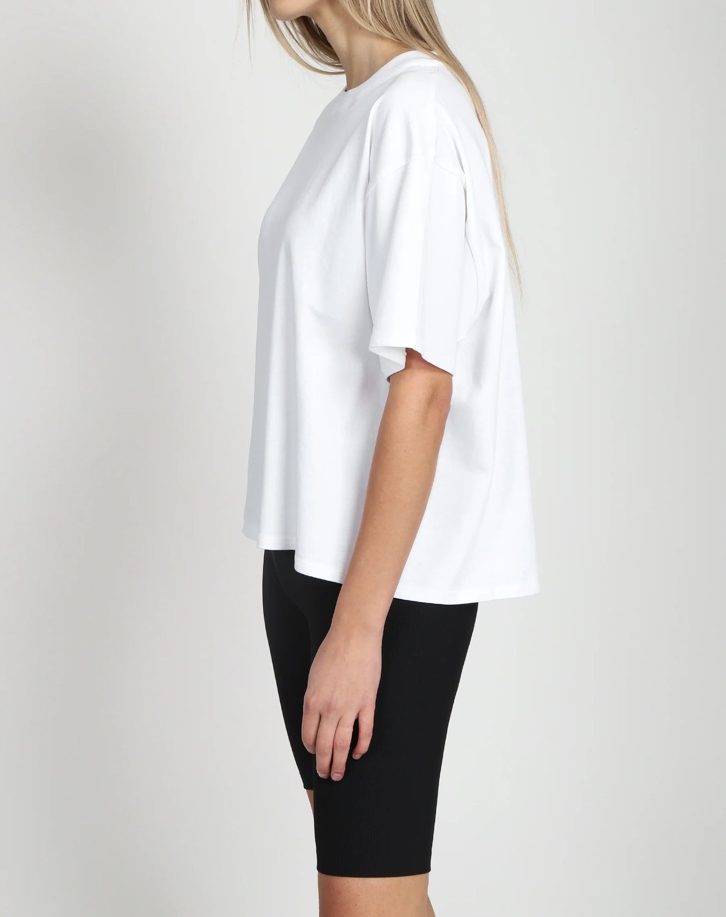 Brunette the Label Boxy Tee | White