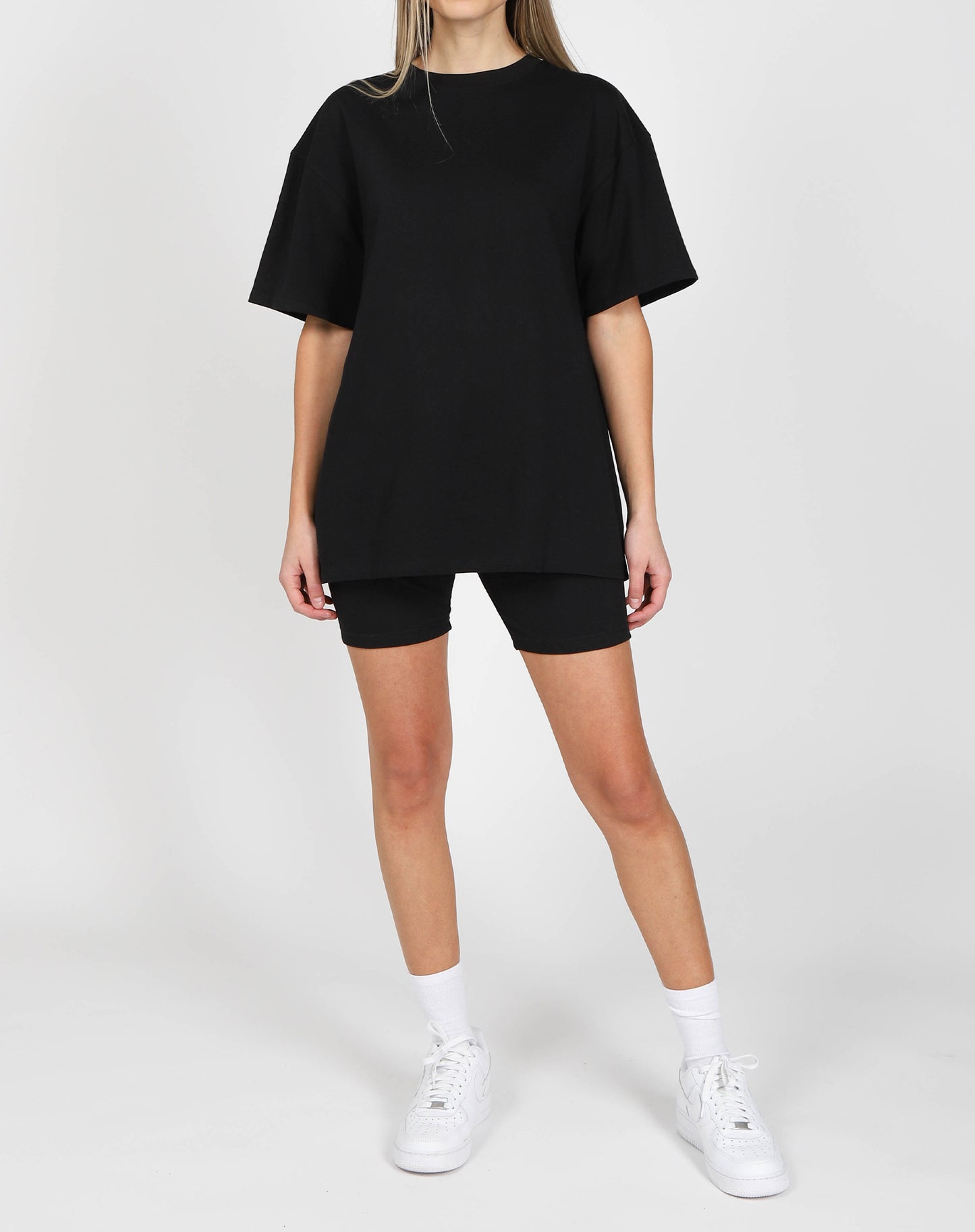 Brunette the Label Oversized Boxy Tee | True Black