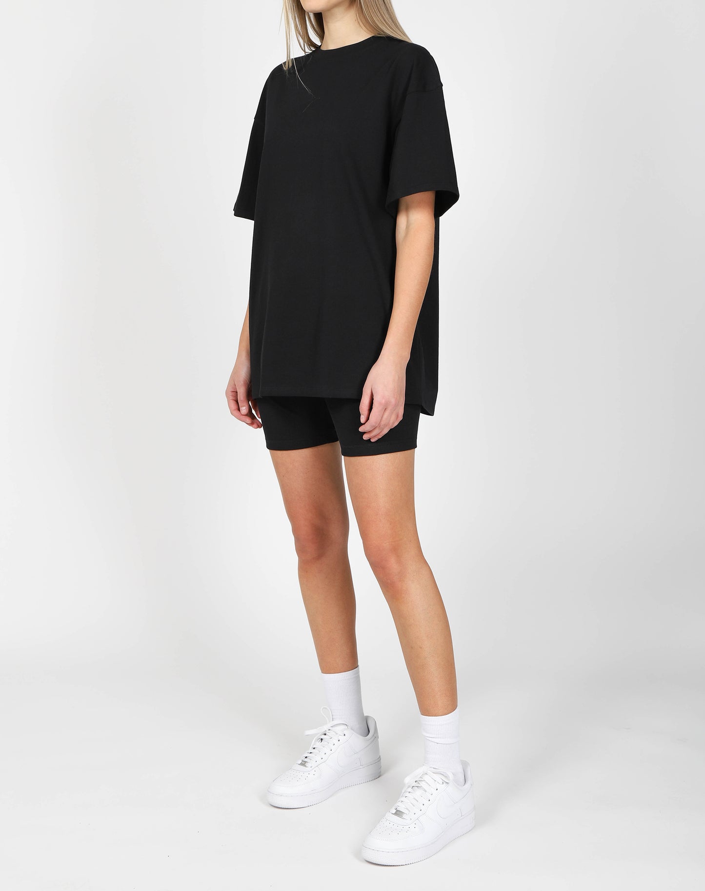 Brunette the Label Oversized Boxy Tee | True Black