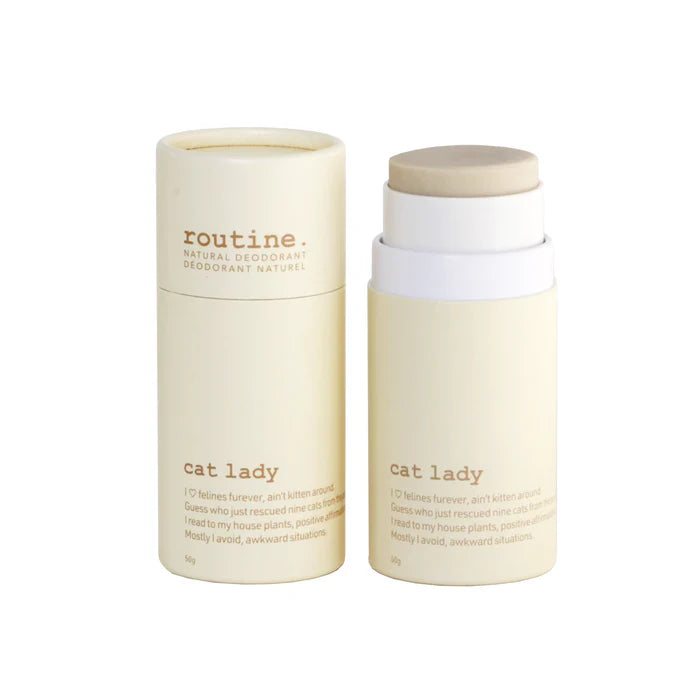 Routine Deodorant Stick- Cat Lady