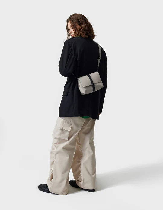 Gaston Luga Taupe Spläsh Crossbody Bag