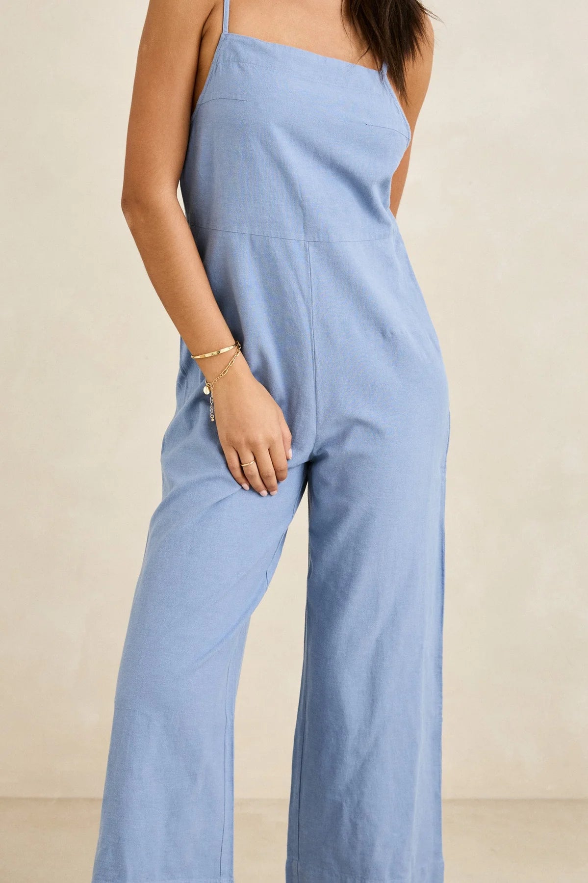 Rhythm Steel Blue Classic Jumpsuit