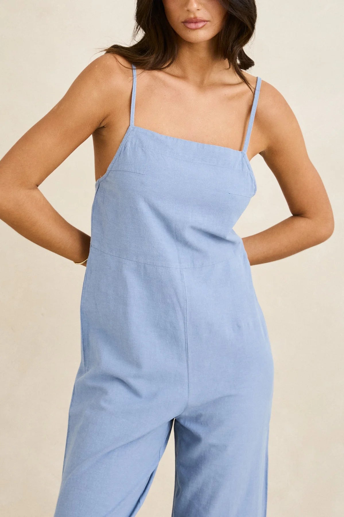 Rhythm Steel Blue Classic Jumpsuit