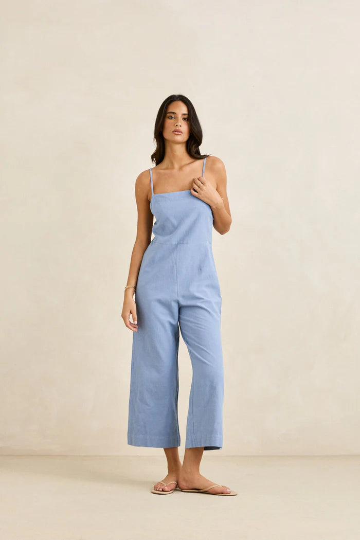 Rhythm Steel Blue Classic Jumpsuit