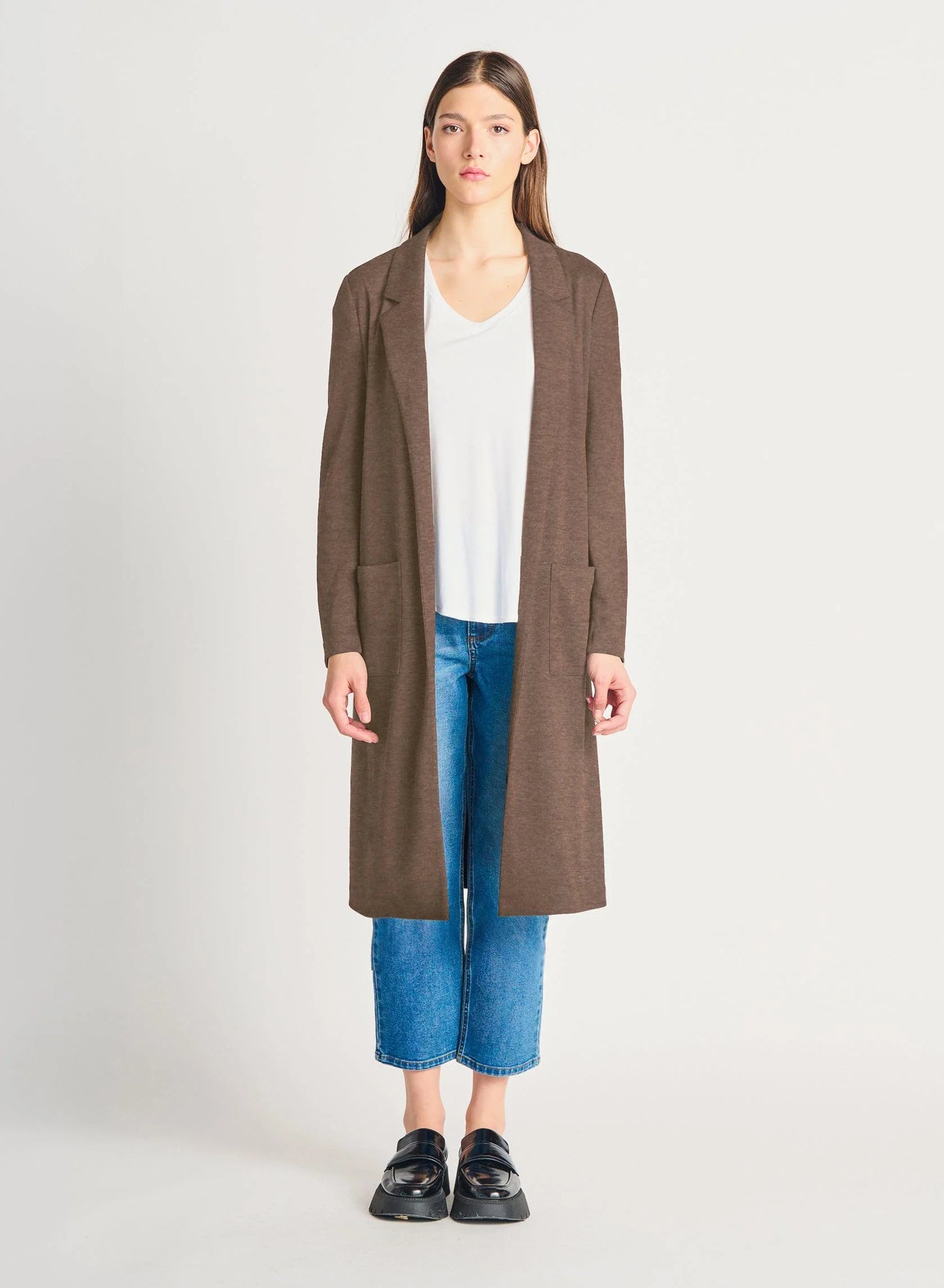 Dex Long Blazer Cardigan