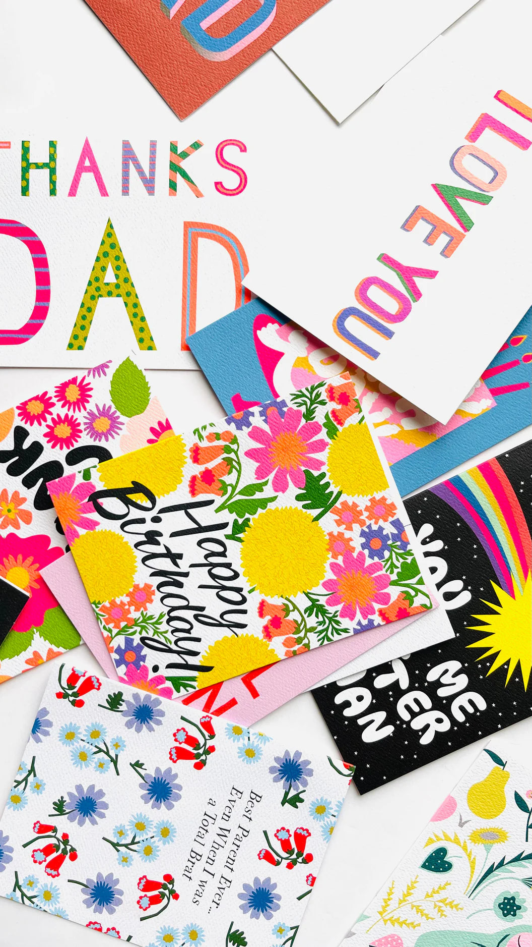 Banquet Groovy Floral Thank You Card