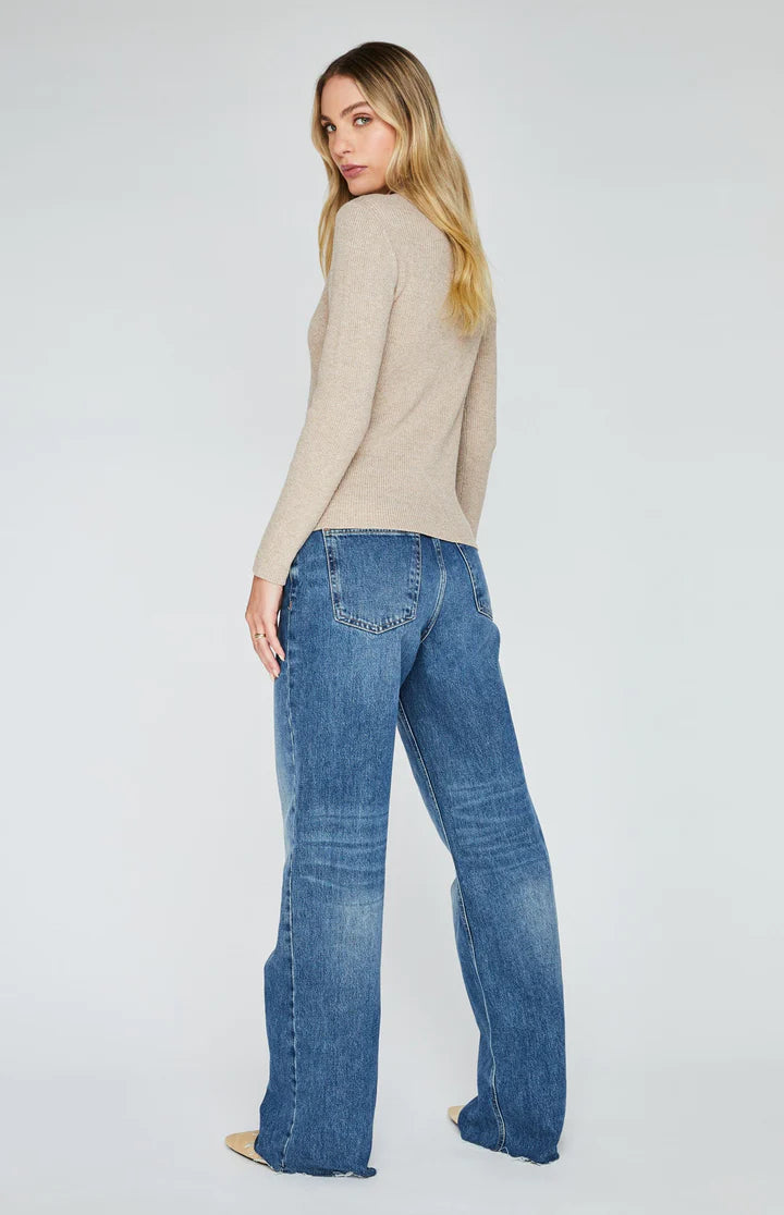 Gentle Fawn Heather Taupe Finn Top
