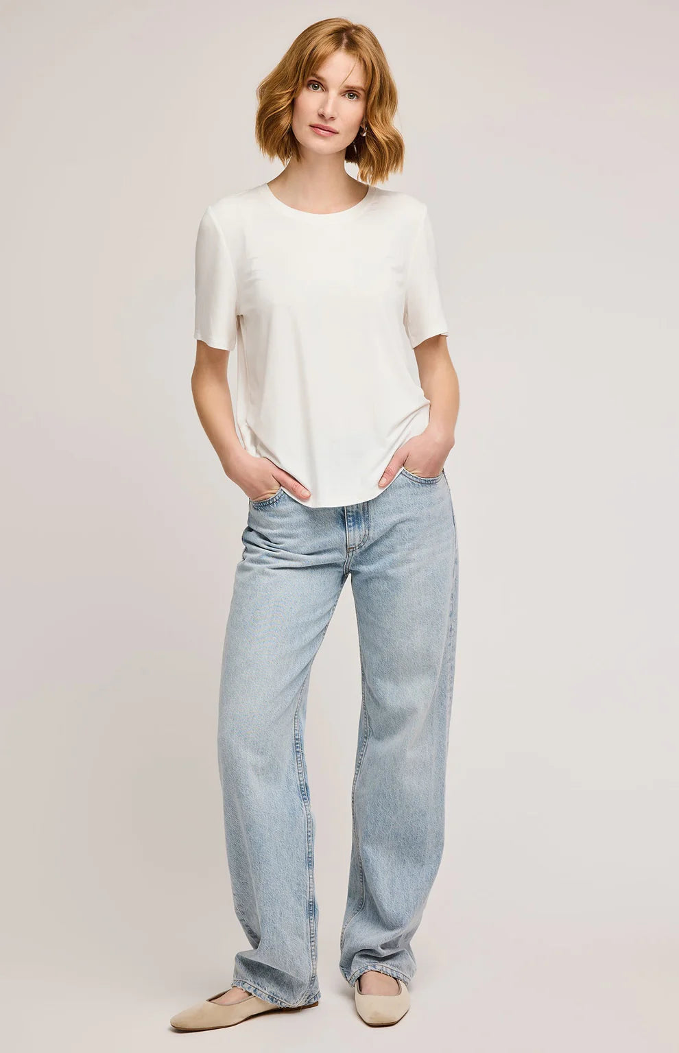 Gentle Fawn White Brielle T-Shirt